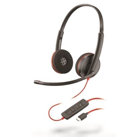 Poly Blackwire 3220 USB-C Negro